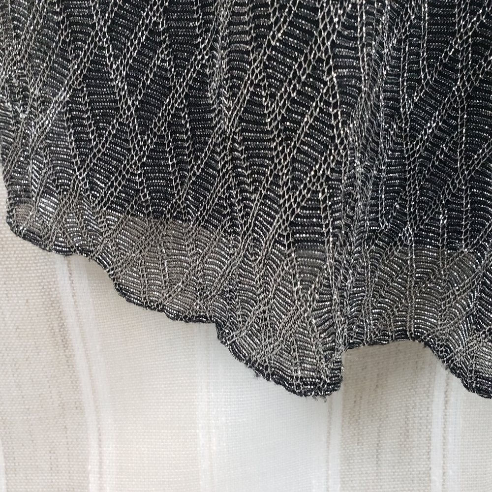 Vintage Jessica McClintock Gunne Sax Strapless Maxi Dress Sparkly‎ Size 7 - Picture 9 of 13
